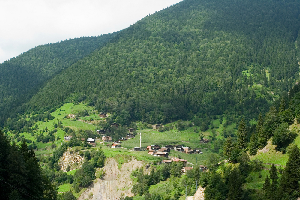 Village in the Pontic Alps